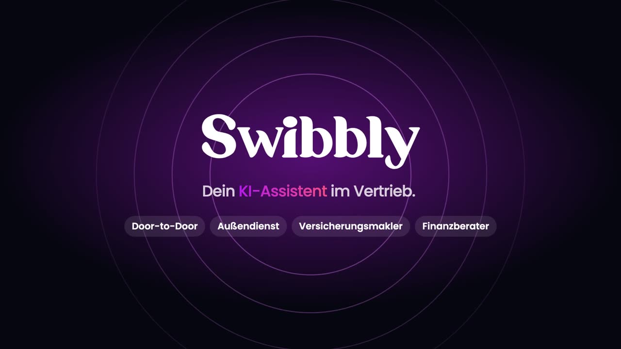 Swibbly für den Vertrieb